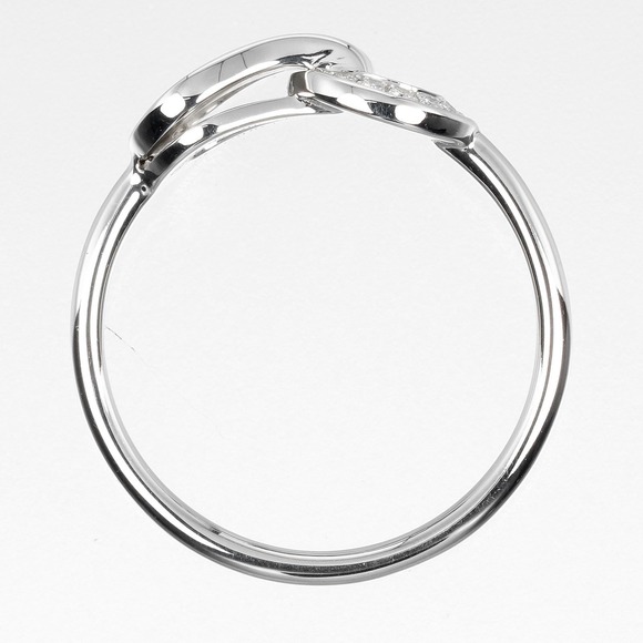CARTIER 18k Silver Diamond Ring